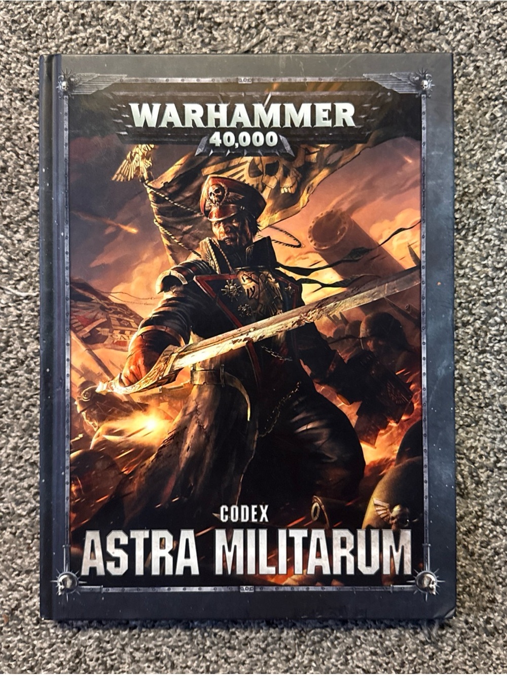 Warhammer 40,000 40K Codex Astra Militarum Hardcover Book 2017 Games Workshop